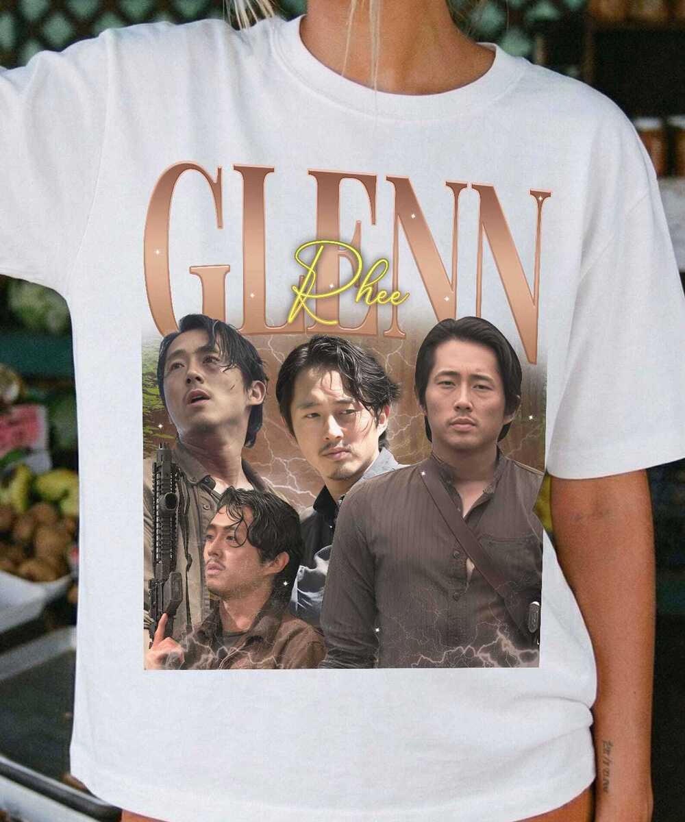 Glenn Rhee Graphic Tee, Walking Fan White